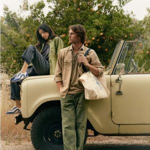 IMOGENE + WILLIE Blake Military Trouser in Olive
